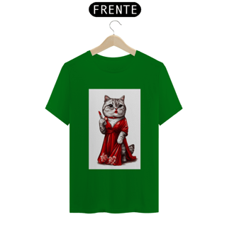 Nome do produto Camisa Gata Passando Batom