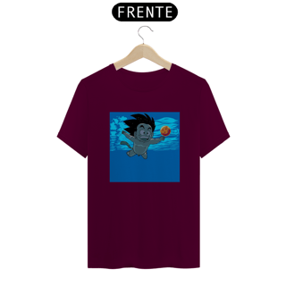 Nome do produto Camisa Anime Goku Nirvana Nadando 