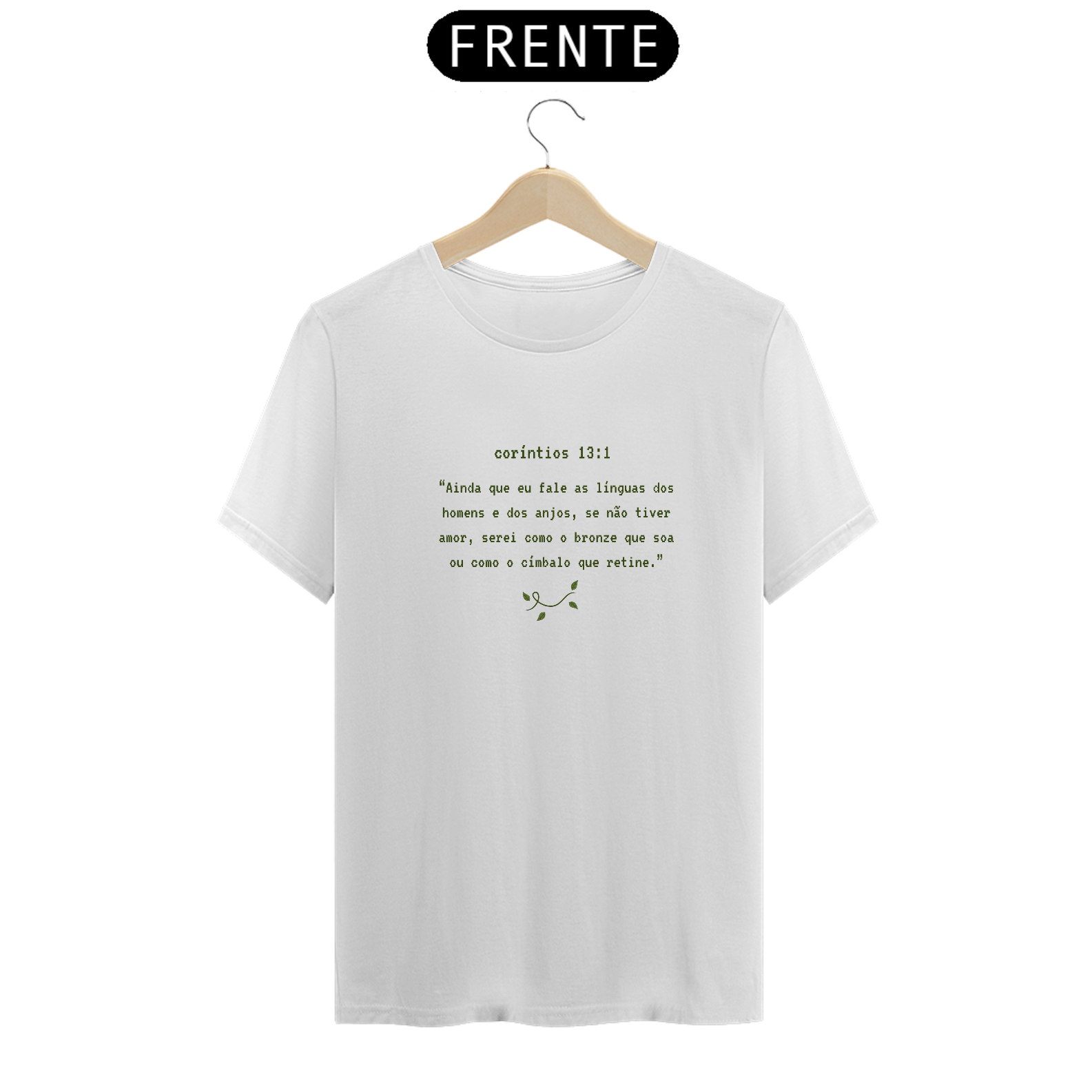 Coríntios 13:1 T-shirt