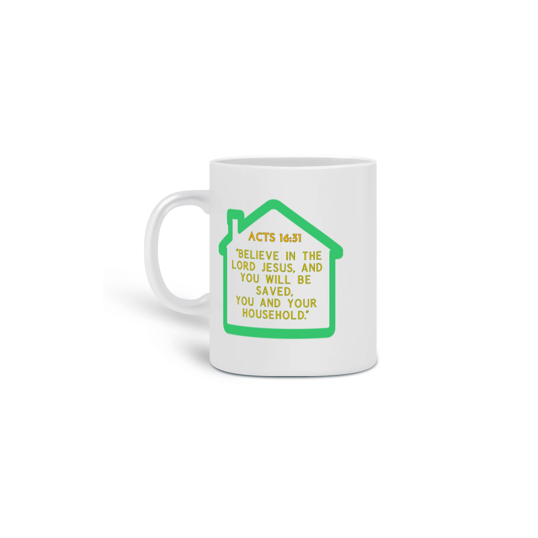 Acts 16:31 mug