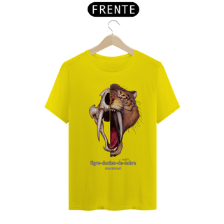 Nome do produto T-Shirt Classic caras Tigre-dentes-de-sabre