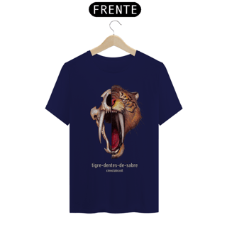 Nome do produto T-Shirt Classic caras Tigre-dentes-de-sabre
