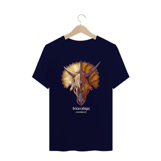 Nome do produto T-Shirt Plus Size caras Triceratops