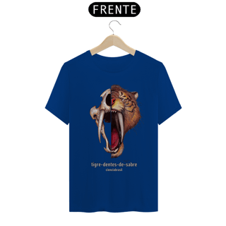 Nome do produto T-Shirt Classic caras Tigre-dentes-de-sabre
