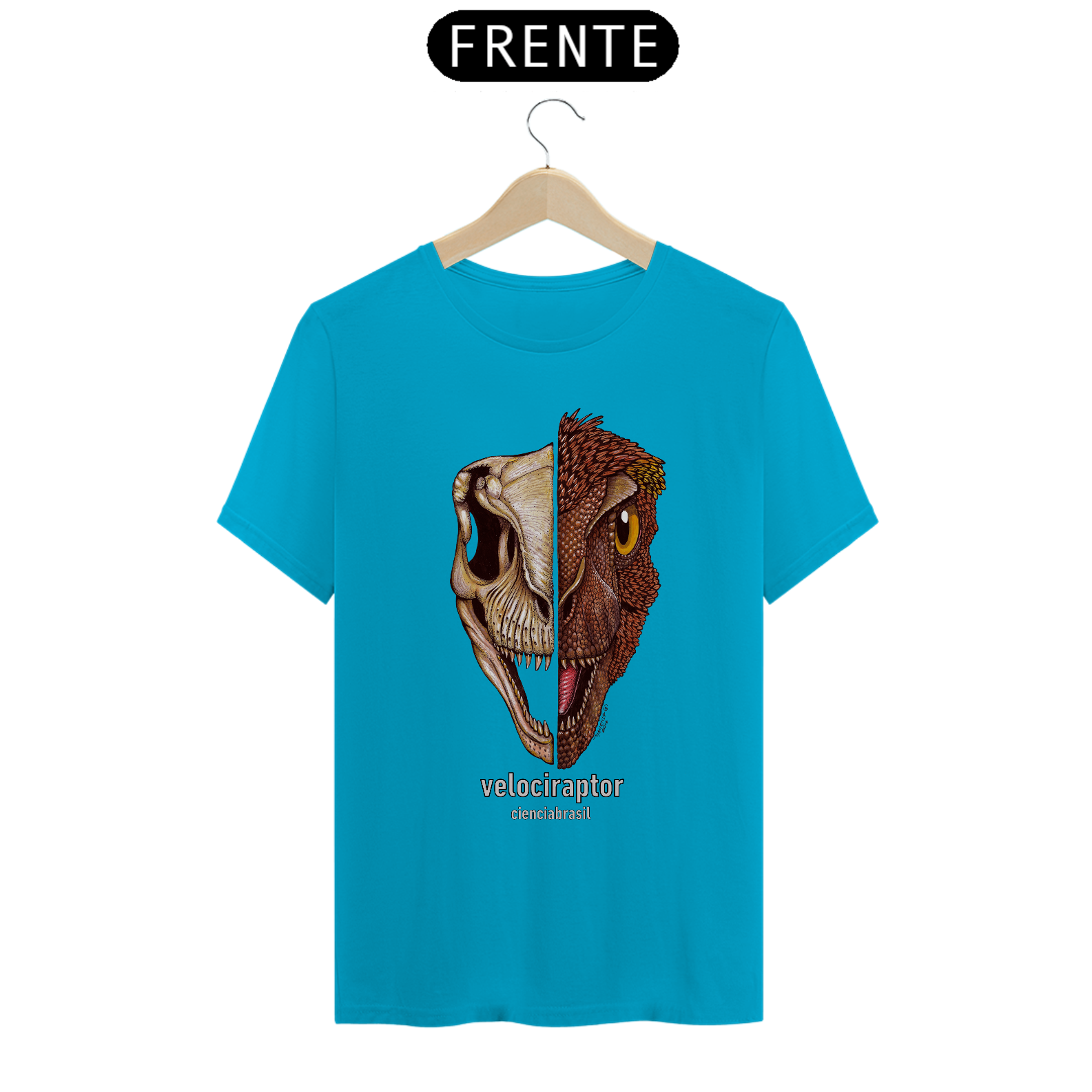 T-Shirt Classic caras Velociraptor