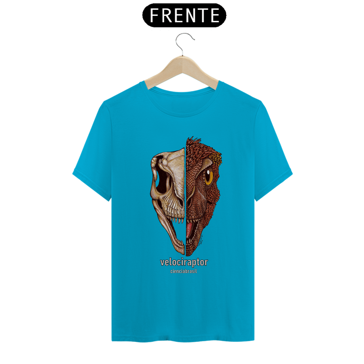 Nome do produto: T-Shirt Classic caras Velociraptor