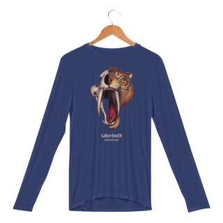 Nome do produto T-shirt manga longa Sport Dry UV dentes-de-sabre