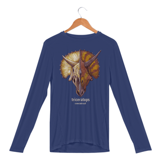 Nome do produto T-shirt manga longa Sport Dry UV Triceratops