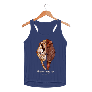 Nome do produto Regata Fem Sport Dry UV Tiranossauro