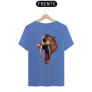 Nome do produto T-Shirt Estonada caras Tigre-dentes-de-sabre