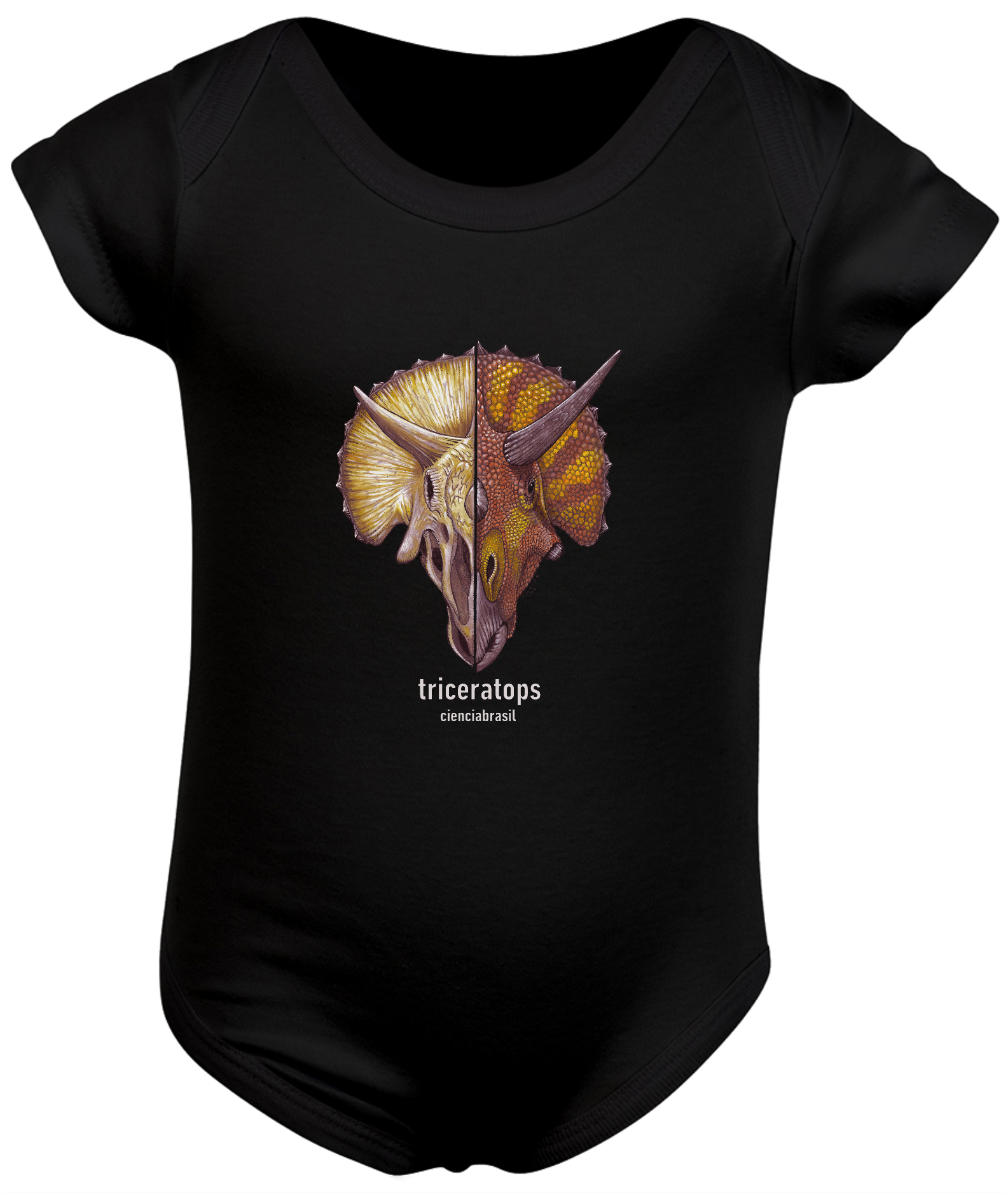 Body Infantil caras Triceratops