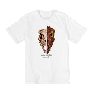 Nome do produto T-Shirt Quality Infantil (10 a 14) caras Velociraptor