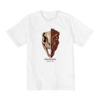 Nome do produto T-Shirt Quality Infantil (2 a 8) caras Velociraptor