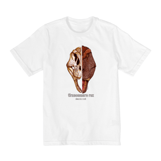 Nome do produto T-Shirt Quality Infantil (2 a 8) caras Tiranossauro