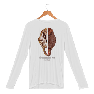 Nome do produto T-shirt manga longa Sport Dry UV Tiranossauro