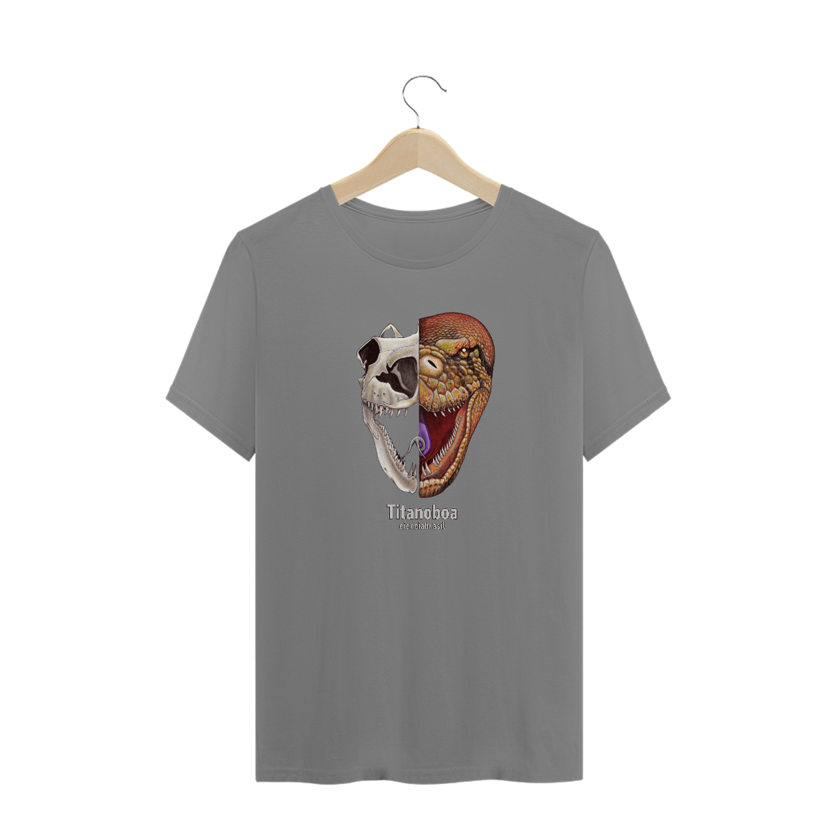 Nome do produto: T-shirt Plus Size Titanoboa
