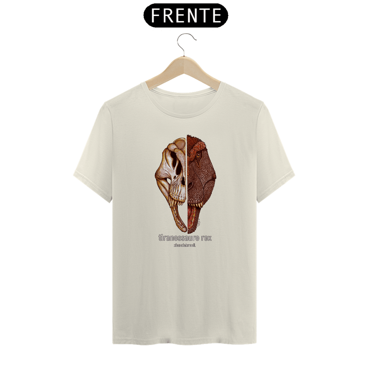 Nome do produto: T-Shirt Pima Tiranossauro
