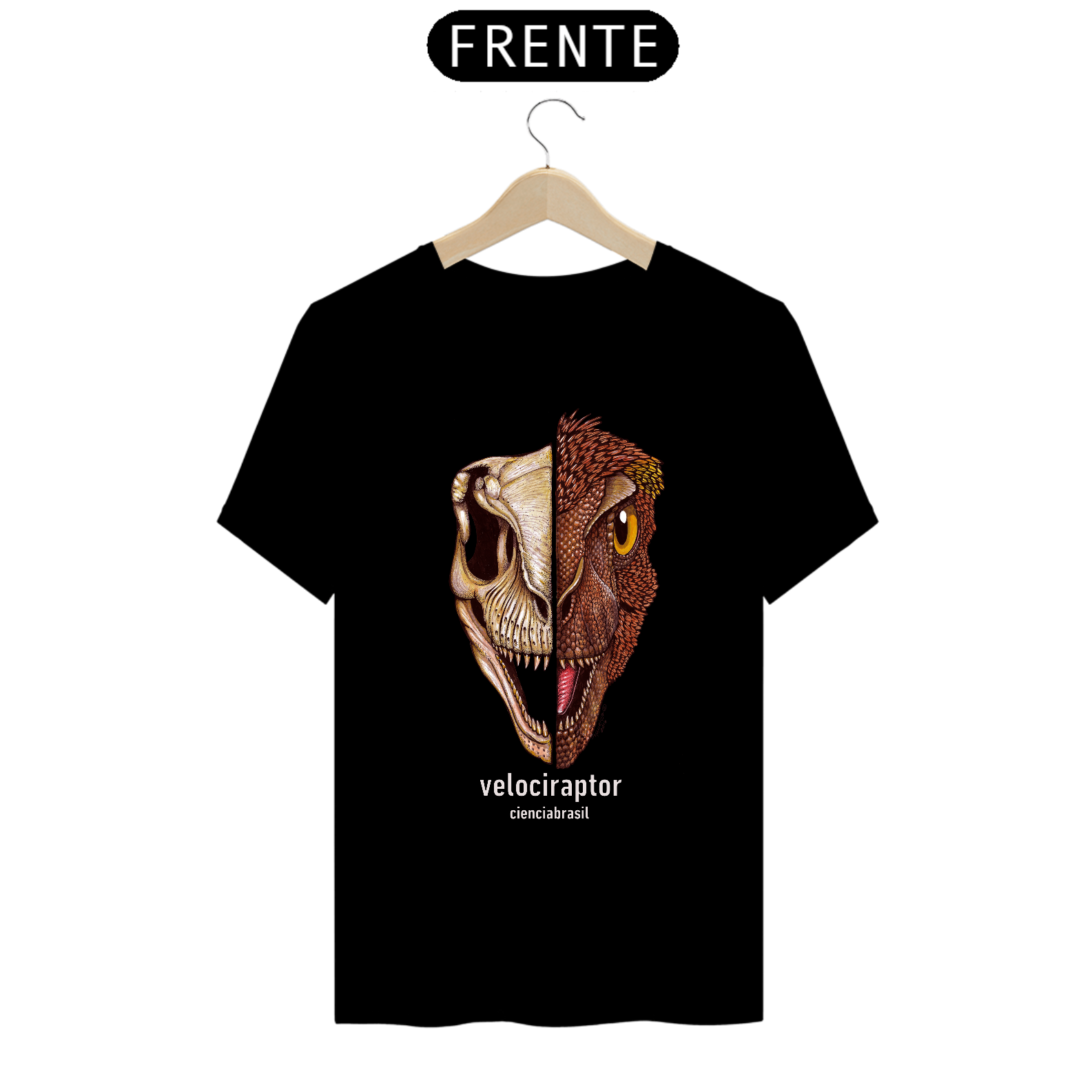 T-Shirt Prime caras Velociraptor