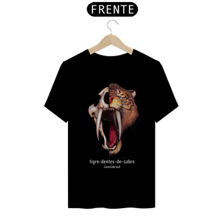 T-Shirt Classic caras Tigre-dentes-de-sabre