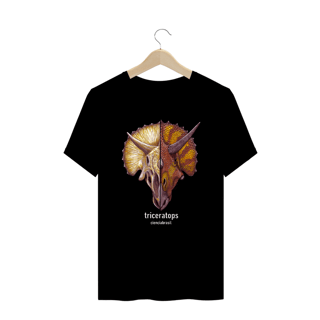 Nome do produto T-Shirt Plus Size caras Triceratops