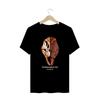Nome do produto T-Shirt Plus Size caras Tiranossauro