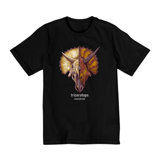 Nome do produto T-Shirt Quality Infantil (10 a 14) caras Triceratops