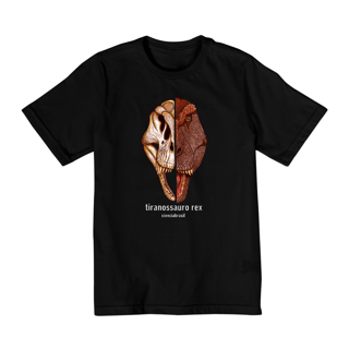 Nome do produto T-Shirt Quality Infantil (10 a 14) caras Tiranossauro