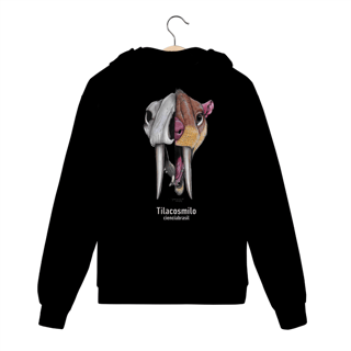 Nome do produto moletom com ziper Tilacosmilo