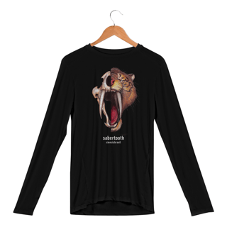 Nome do produto T-shirt manga longa Sport Dry UV dentes-de-sabre