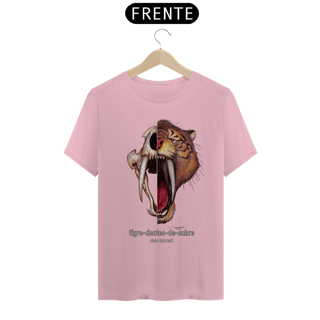 Nome do produto T-Shirt Classic caras Tigre-dentes-de-sabre