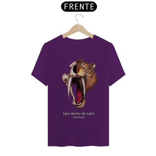 Nome do produto T-Shirt Classic caras Tigre-dentes-de-sabre