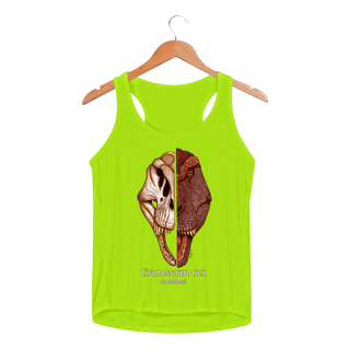 Nome do produto Regata Fem Sport Dry UV Tiranossauro