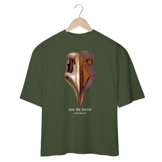 Nome do produto T Shirt oversized ave-do-terror