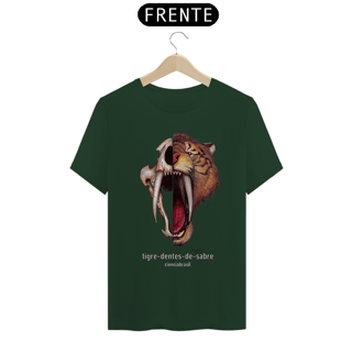 Nome do produto T-Shirt Classic caras Tigre-dentes-de-sabre