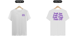 Nome do produto Camisa Street Wear Fuck's