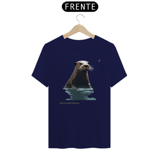 Nome do produto Camiseta Lontra - Coleção Fauna Viva - Masculina