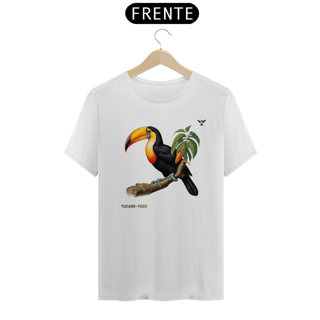 Nome do produto Camiseta Tucano-toco - Coleção Fauna Viva - Masculina