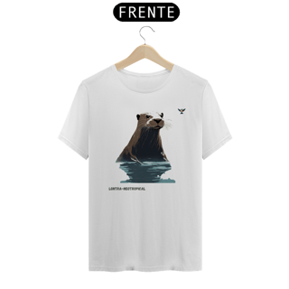 Nome do produto Camiseta Lontra - Coleção Fauna Viva - Masculina