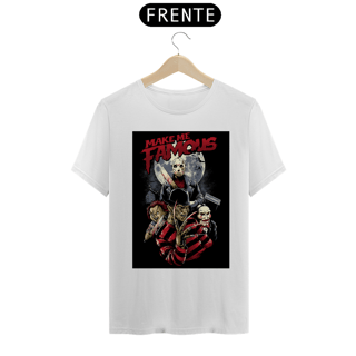 Nome do produto Camiseta Make me Famous Horror Films