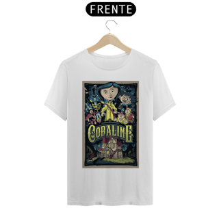 Nome do produto Camiseta Coraline e o mundo secreto