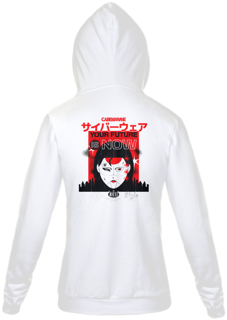 Nome do produto Moletom com ziper CyberWare Future Now