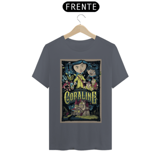 Nome do produto Camiseta Coraline e o mundo secreto