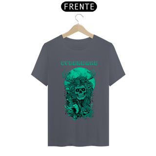Nome do produto Camiseta CyberWare Green Skull