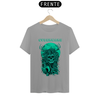 Nome do produto Camiseta CyberWare Green Skull