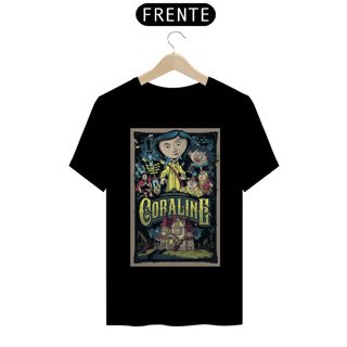 Camiseta Coraline e o mundo secreto