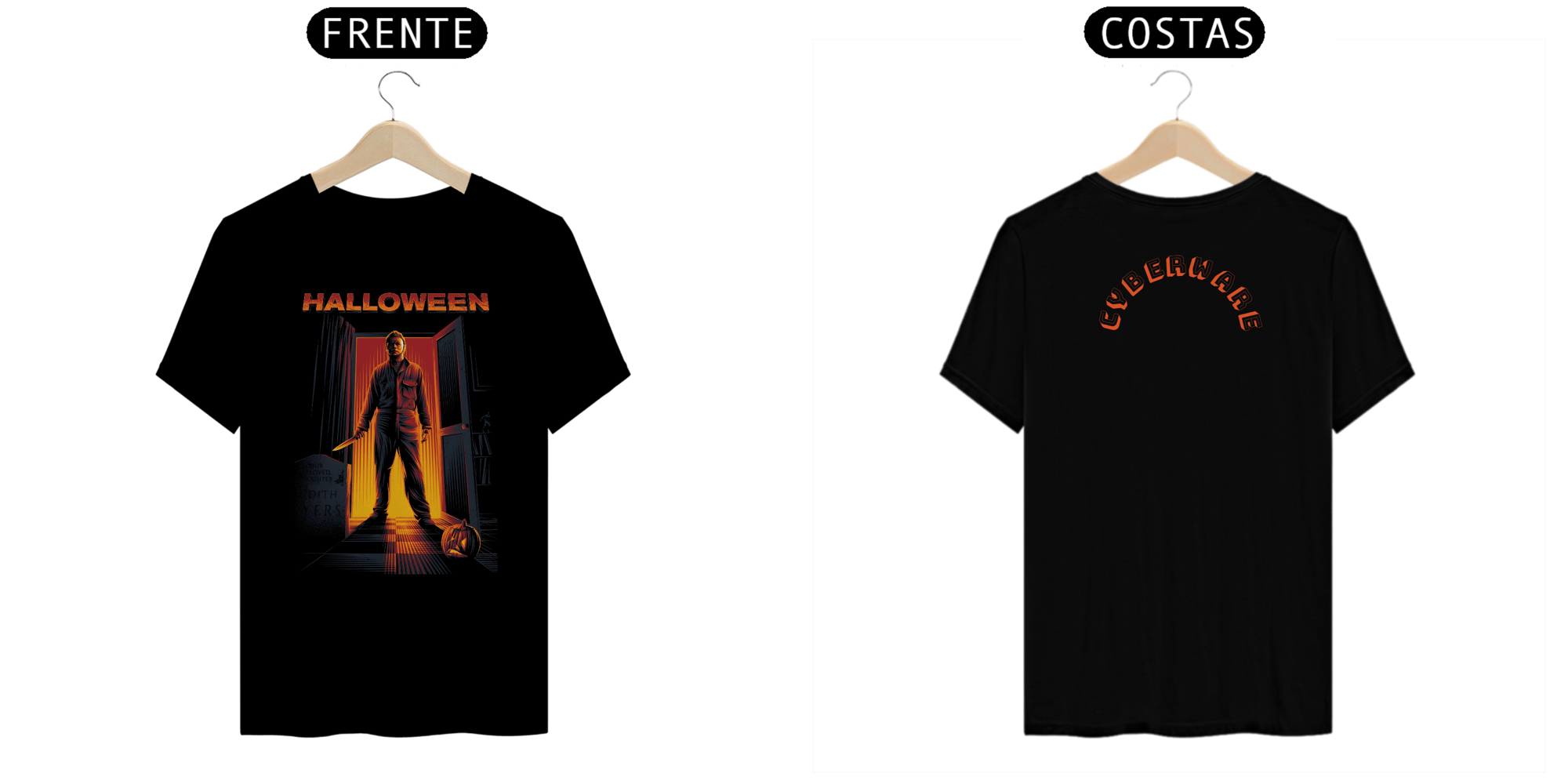 Camiseta Cyberware Hallowen 