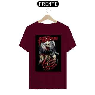 Nome do produto Camiseta Make me Famous Horror Films
