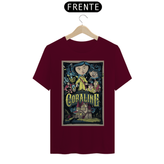 Nome do produto Camiseta Coraline e o mundo secreto