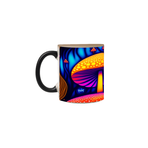 caneca cogumelos magic