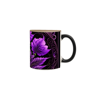 Nome do produto caneca canabis roxo